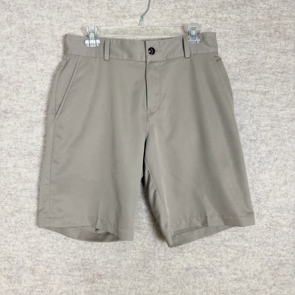 Adidas Men's CLIMALITE Khaki Shorts - Size 30